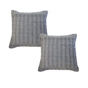 Pillow Cover (2 pack) Emory Monotone Accent Pillow Cover
